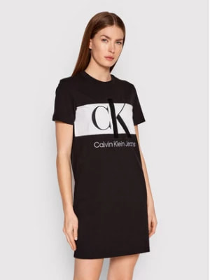 Zdjęcie produktu Calvin Klein Jeans Sukienka codzienna J20J218862 Czarny Regular Fit