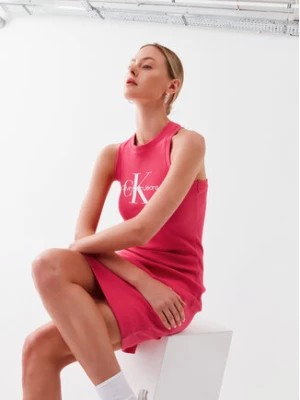 Zdjęcie produktu Calvin Klein Jeans Sukienka codzienna J20J220754 Różowy Slim Fit