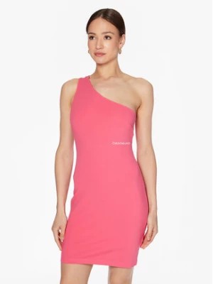Zdjęcie produktu Calvin Klein Jeans Sukienka codzienna J20J220757 Różowy Slim Fit