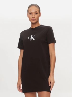 Zdjęcie produktu Calvin Klein Jeans Sukienka codzienna Satin J20J223434 Czarny Regular Fit