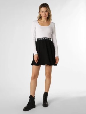 Zdjęcie produktu Calvin Klein Jeans Sukienka damska Kobiety czarny|biały jednolity,
