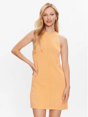 Zdjęcie produktu Calvin Klein Jeans Sukienka dzianinowa J20J221398 Pomarańczowy Regular Fit