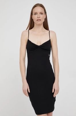 Zdjęcie produktu Calvin Klein Jeans sukienka J20J218402.PPYY kolor czarny mini dopasowana