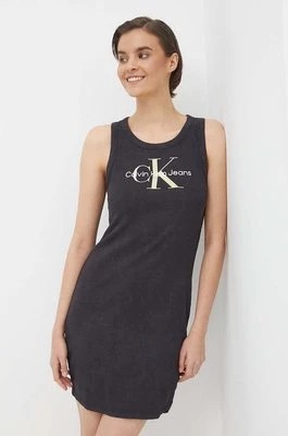 Zdjęcie produktu Calvin Klein Jeans sukienka kolor czarny mini dopasowana J20J223069