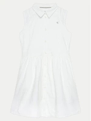 Zdjęcie produktu Calvin Klein Jeans Sukienka koszulowa IG0IG02477 Biały Regular Fit