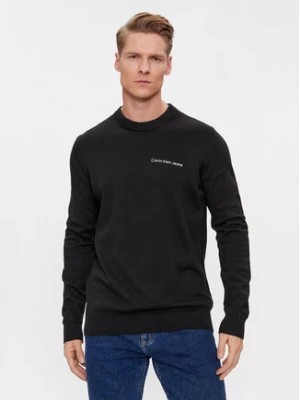 Zdjęcie produktu Calvin Klein Jeans Sweter Institutional Essential J30J324974 Czarny Regular Fit