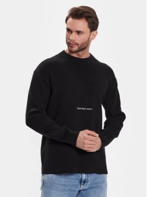 Zdjęcie produktu Calvin Klein Jeans Sweter J30J322859 Czarny Regular Fit