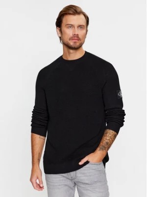 Zdjęcie produktu Calvin Klein Jeans Sweter J30J325092 Czarny Regular Fit