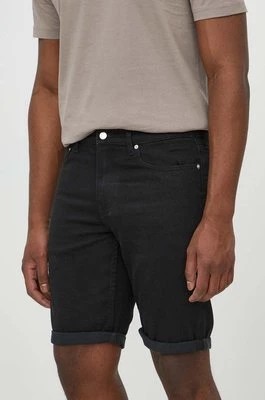 Zdjęcie produktu Calvin Klein Jeans szorty jeansowe męskie kolor czarny