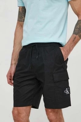 Zdjęcie produktu Calvin Klein Jeans szorty męskie kolor czarny J30J325138