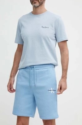 Zdjęcie produktu Calvin Klein Jeans szorty męskie kolor niebieski