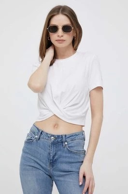 Zdjęcie produktu Calvin Klein Jeans t-shirt damski kolor biały