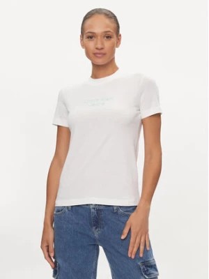 Zdjęcie produktu Calvin Klein Jeans T-Shirt Institutional J20J223222 Biały Regular Fit