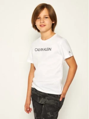 Zdjęcie produktu Calvin Klein Jeans T-Shirt Institutional SS IB0IB00347 Biały Regular Fit