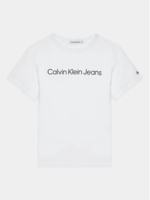 Zdjęcie produktu Calvin Klein Jeans T-Shirt IU0IU00599 D Biały Regular Fit