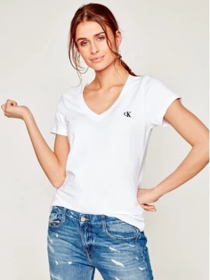 Zdjęcie produktu Calvin Klein Jeans T-Shirt J20J213716 Biały Regular Fit