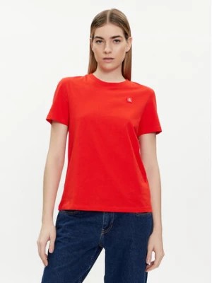 Zdjęcie produktu Calvin Klein Jeans T-Shirt J20J223226 Czerwony Regular Fit