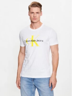 Zdjęcie produktu Calvin Klein Jeans T-Shirt J30J320806 Biały Regular Fit