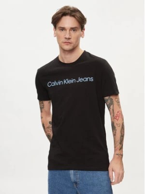 Zdjęcie produktu Calvin Klein Jeans T-Shirt J30J322344 Czarny Slim Fit