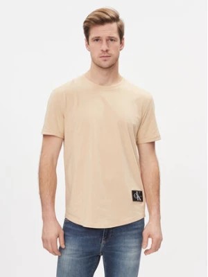 Zdjęcie produktu Calvin Klein Jeans T-Shirt J30J323482 Beżowy Regular Fit