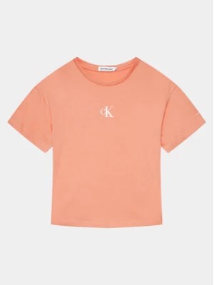 Zdjęcie produktu Calvin Klein Jeans T-Shirt Logo IG0IG02136 Różowy Boxy Fit