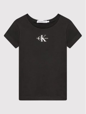 Zdjęcie produktu Calvin Klein Jeans T-Shirt Micro Monogram IG0IG01470 Czarny Slim Fit