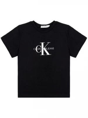 Zdjęcie produktu Calvin Klein Jeans T-Shirt Monogram Logo IU0IU00068 Czarny Regular Fit