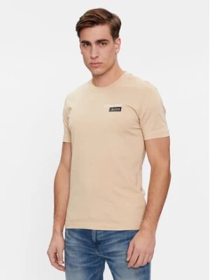 Zdjęcie produktu Calvin Klein Jeans T-Shirt Stacked Box Tee J30J324647 Beżowy Slim Fit