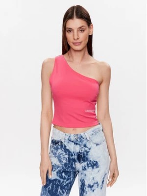 Zdjęcie produktu Calvin Klein Jeans Top J20J220788 Różowy Slim Fit