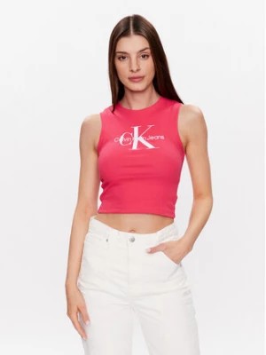 Zdjęcie produktu Calvin Klein Jeans Top J20J221521 Różowy Slim Fit
