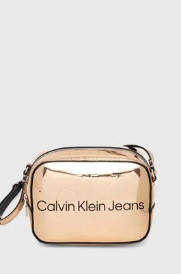 Zdjęcie produktu Calvin Klein Jeans torebka kolor pomarańczowy
