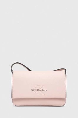 Zdjęcie produktu Calvin Klein Jeans torebka kolor różowy