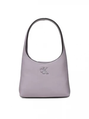 Zdjęcie produktu Calvin Klein Jeans Torebka Minimal Monogram Shoulder Bag K60K610843 Fioletowy