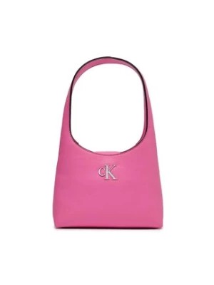 Zdjęcie produktu Calvin Klein Jeans Torebka Minimal Monogram Shoulder Bag K60K610843 Różowy