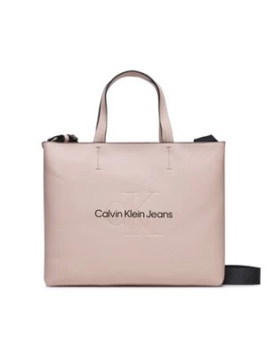 Zdjęcie produktu Calvin Klein Jeans Torebka Sculpted Mini Slim Tote26 Mono K60K611547 Różowy
