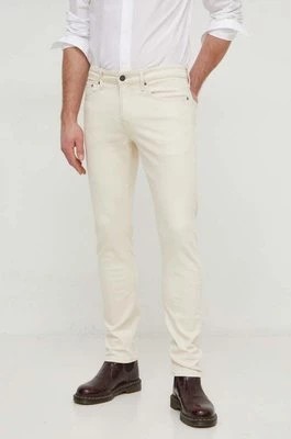 Zdjęcie produktu Calvin Klein jeansy męskie kolor beżowy