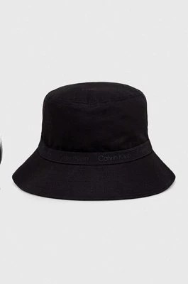 Zdjęcie produktu Calvin Klein kapelusz kolor czarny