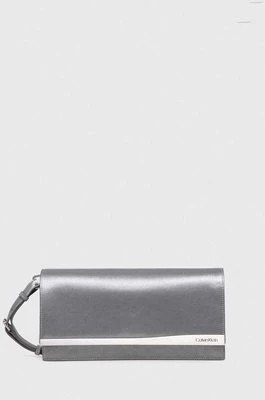 Zdjęcie produktu Calvin Klein kopertówka kolor srebrny