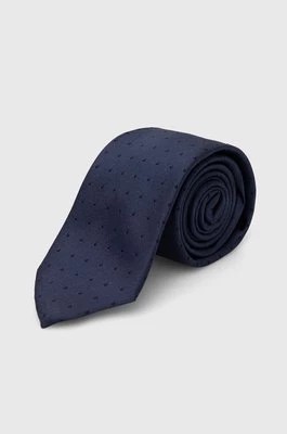 Zdjęcie produktu Calvin Klein krawat jedwabny kolor granatowy K10K113148
