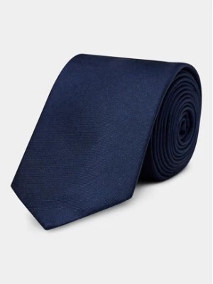 Zdjęcie produktu Calvin Klein Krawat Twill Solid Silk Tie K10K112320 Granatowy