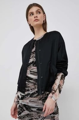 Zdjęcie produktu Calvin Klein kurtka bomber damski kolor czarny przejściowa