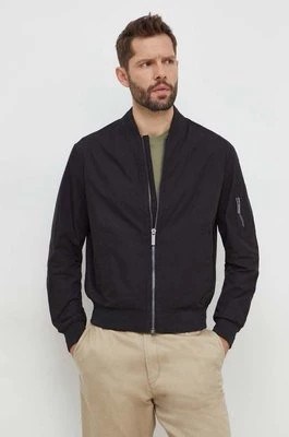 Zdjęcie produktu Calvin Klein kurtka bomber męski kolor czarny przejściowa