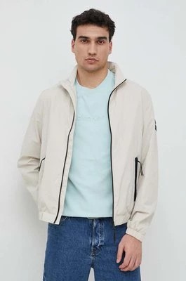 Zdjęcie produktu Calvin Klein kurtka męska kolor beżowy przejściowa oversize