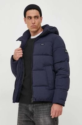 Zdjęcie produktu Calvin Klein kurtka męska kolor granatowy zimowa
