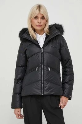 Zdjęcie produktu Calvin Klein kurtka puchowa damska kolor czarny zimowa