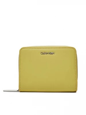 Zdjęcie produktu Calvin Klein Mały Portfel Damski Ck Must Z/A Wallet W/Flap Md K60K607432 Żółty