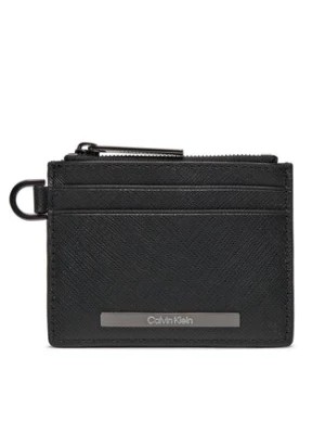 Zdjęcie produktu Calvin Klein Mały Portfel Męski Modern Bar Cardholder 4Cc W/Zip K50K511670 Czarny