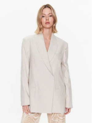 Zdjęcie produktu Calvin Klein Marynarka Linen Tailored K20K205225 Beżowy Relaxed Fit