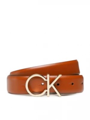 Zdjęcie produktu Calvin Klein Pasek Damski Re-Lock Ck Logo Belt 30Mm K60K610157 Brązowy