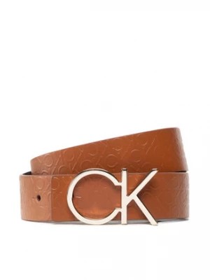 Zdjęcie produktu Calvin Klein Pasek Damski Re-Lock Ck Rev Belt 30mm K60K610156 Brązowy